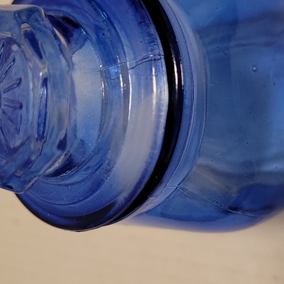Adorable Blue Jar with Lid - Picture 11 of 15